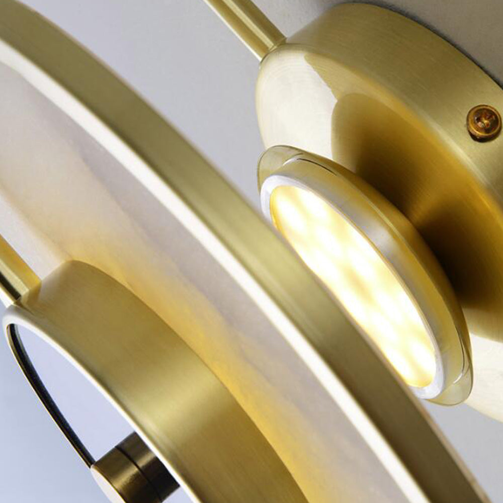 Retro Creative Indoor Round Wall Light