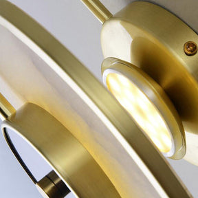 Retro Creative Indoor Round Wall Light