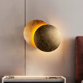 Round Circle Creative Rotating Wall Lamp -Homdiy