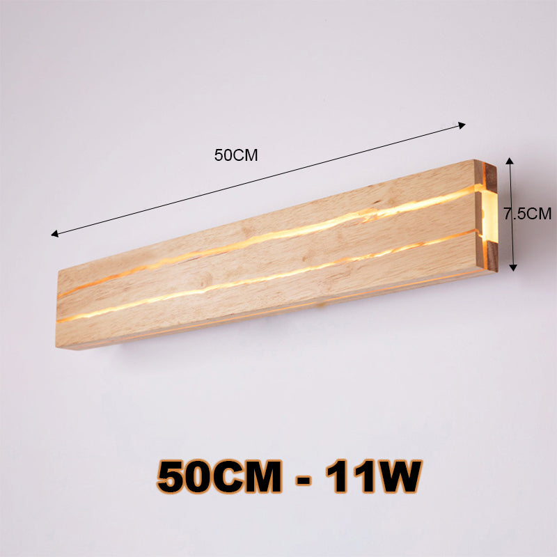 Modern Wood Crack Wall Sconces Home Decor Wall light -Homdiy