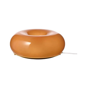 Cute Donut Lamp Orange / White Table Lamp