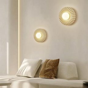 Simple Creative Beige Wall Light For Bedroom