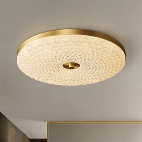 Modern Brass Ceiling Light LED Creative Copper Ceiling Lamp