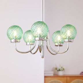 Modern Glass Ball Simple Chandelier Light