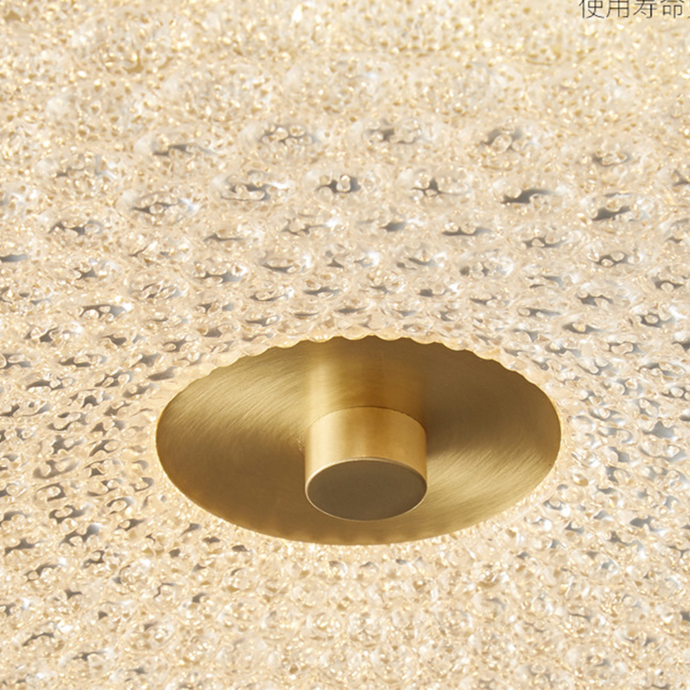 Modern Brass Ceiling Light LED Creative Copper Ceiling Lamp