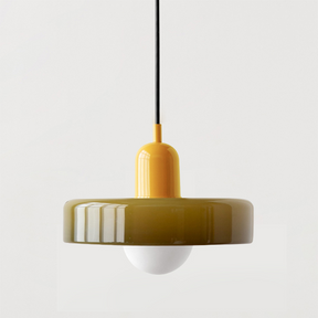 2 Heads Modern Bauhaus Glass Pendant Light -Homdiy