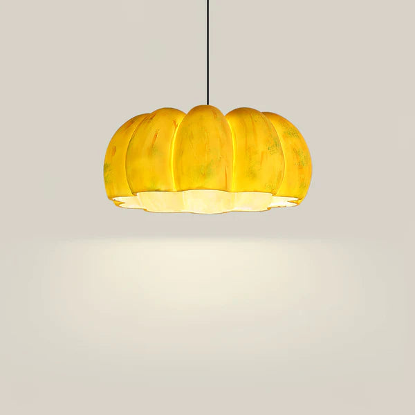 Eco-friendly Resin Pumpkin Pendant Light