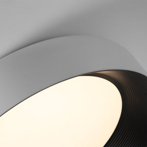 Modern LED Metal Ceiling Lamp Flush Mount Black Ceiling Light