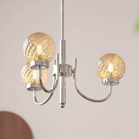 Modern Glass Ball Simple Chandelier Light