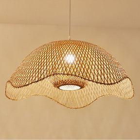 Bamboo Woven Hanging Lighting