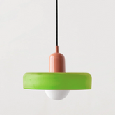 Bauhaus Modern Art Decor Colorful Glass Ceiling Pendant Light