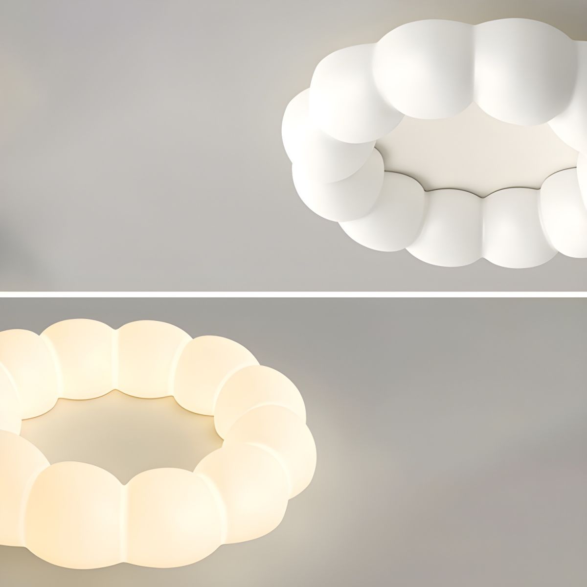 Creative White Cloud Ceiling Light