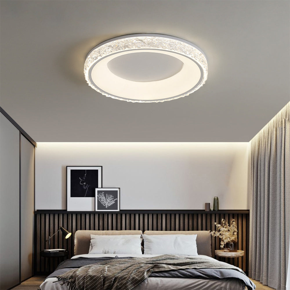 Modern Flush Mount Round Acrylic Ceiling Light