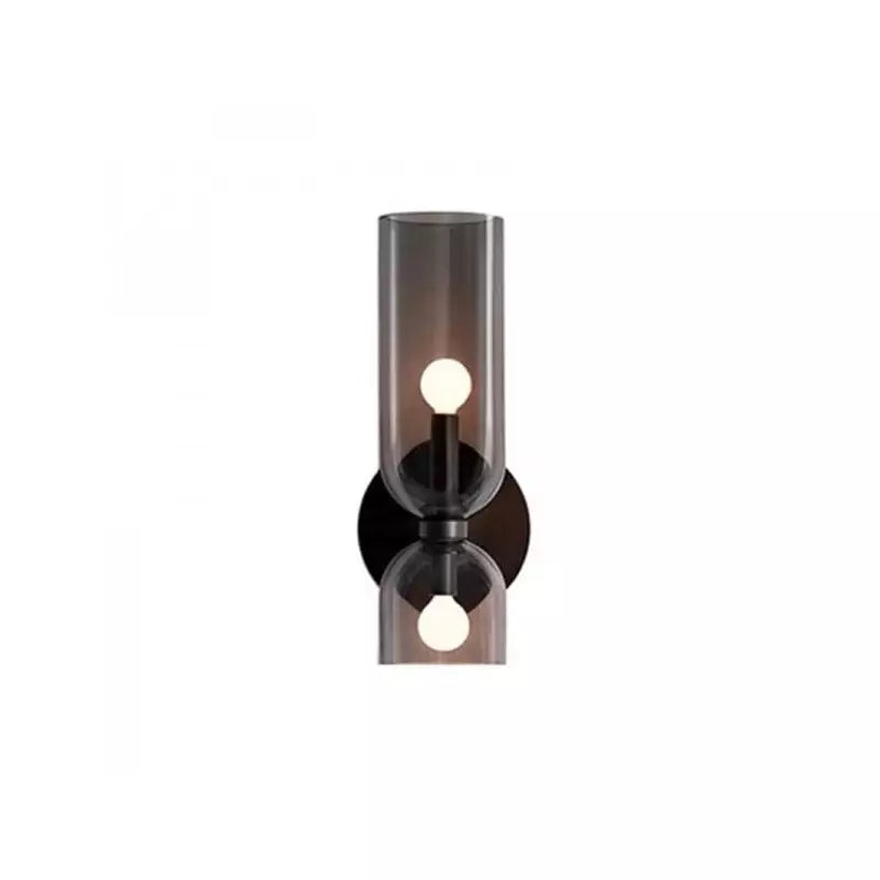 Double Head Glass Wall Lamp LED Sconce for Bedroom