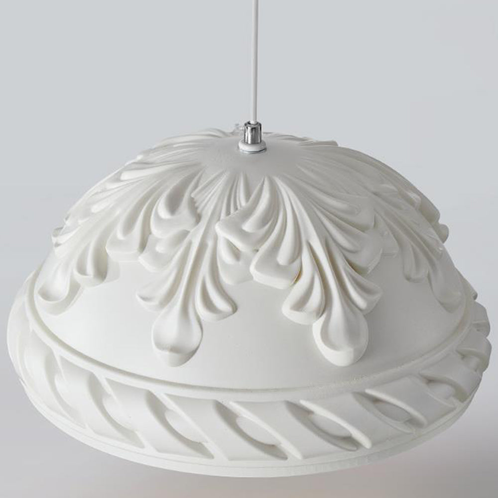 Creative Carved Art Resin Pendant Lamp