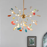 Nordic Creative Light Luxury Agate Stone Chandelier