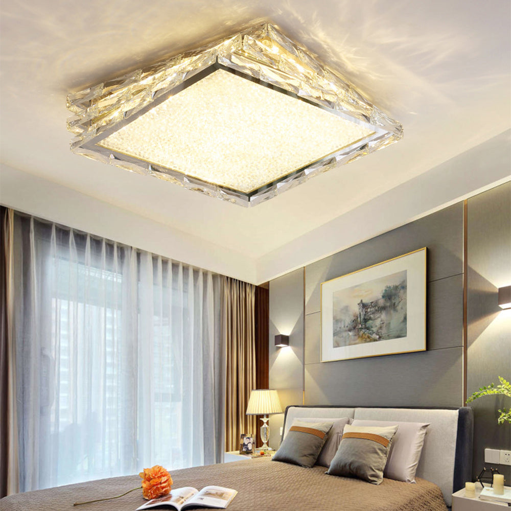 Crystal LED Bedroom Ceiling Lights