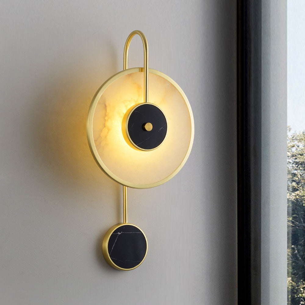 Retro Creative Indoor Round Wall Light