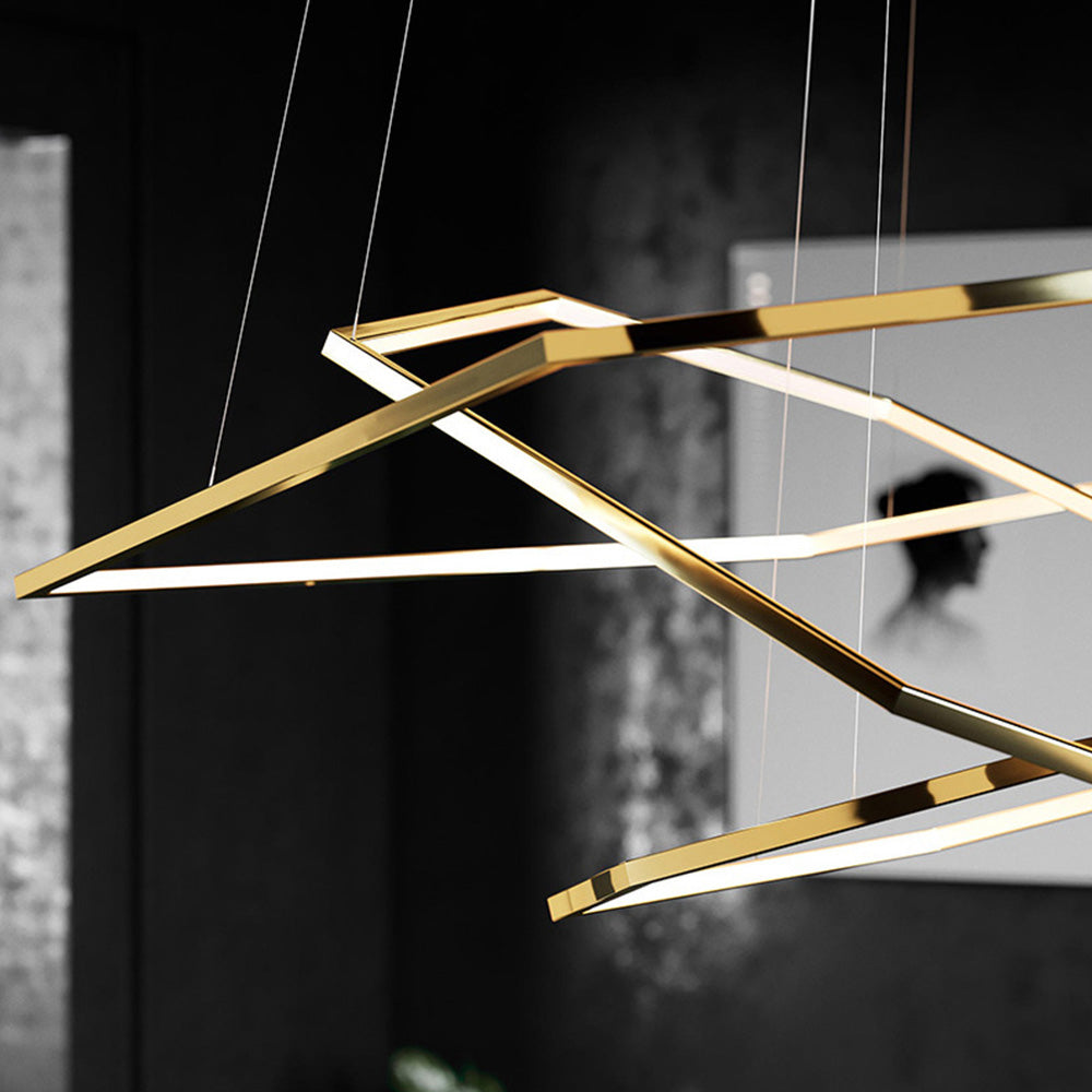 Modern Chic Geometric Polygon Pendant Light