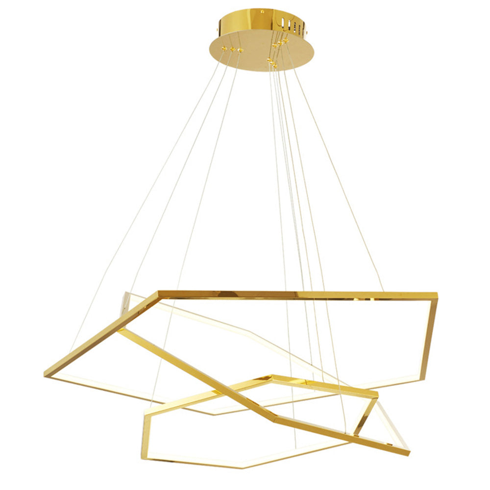 Modern Chic Geometric Polygon Pendant Light