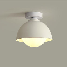 Modern Semi Flush Iron Ceiling Light