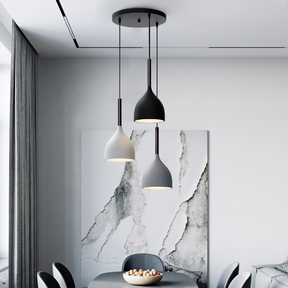 Modern Metal Triple Ceiling Lights