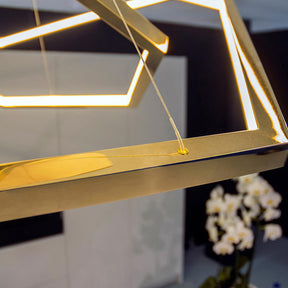 Modern Chic Geometric Polygon Pendant Light