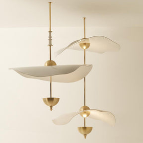 Dining Room Double Biscuit Pendant Light -Lampsmodern