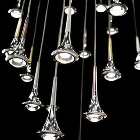 Luxury Raindrop Chandelier Unique Pendant Lights For Kitchen -Lampsmodern