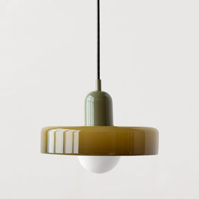 2 Heads Modern Bauhaus Glass Pendant Light -Homdiy