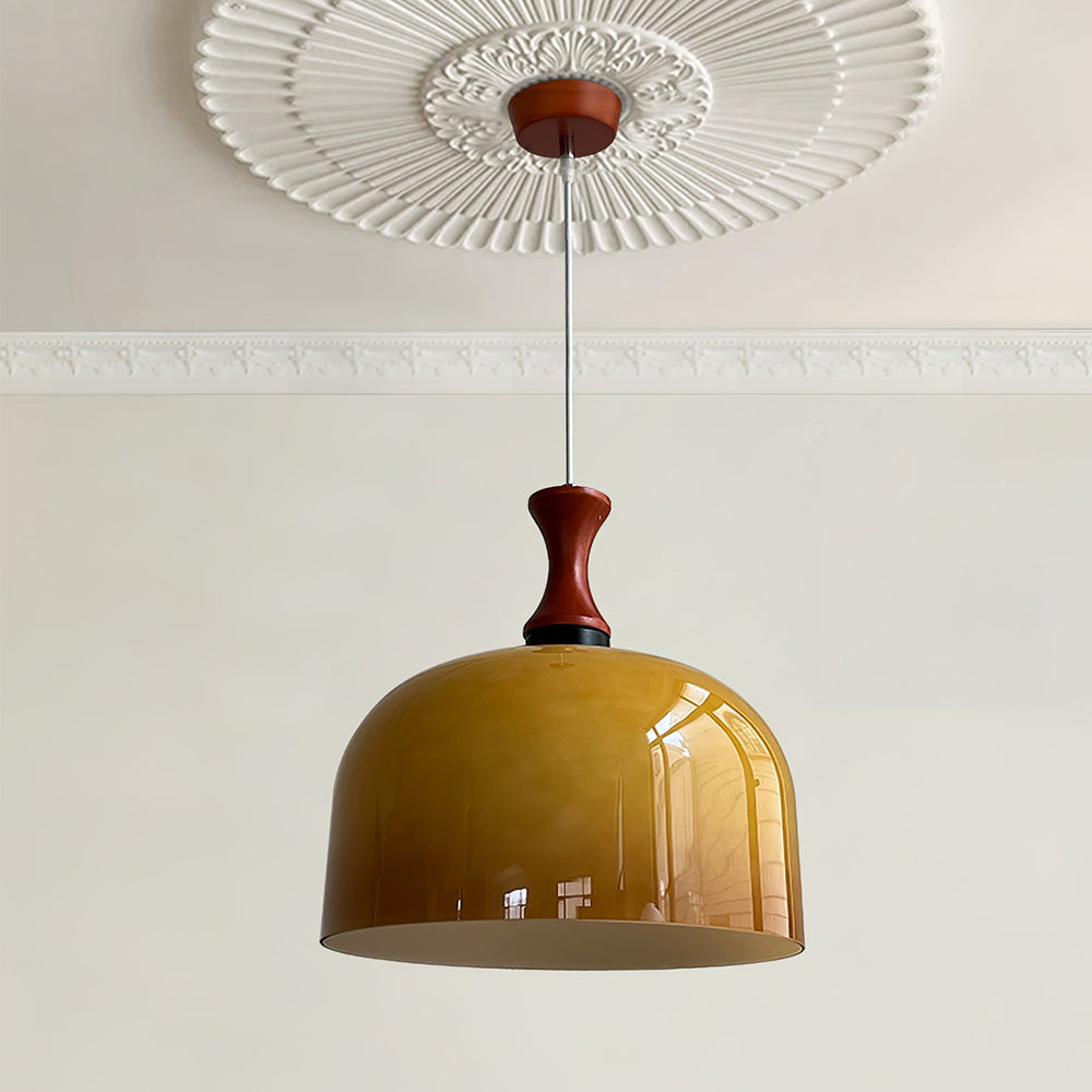 Vintage Round Glass Pendant Lights