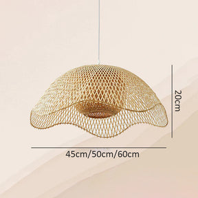 Bamboo Woven Hanging Lighting